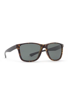 INVU., Ochelari de soare wayfarer ultrapolarizati cu lentile uni, Negru/Maro, 57-18-136 Standard INVU., Ochelari de soare wayfarer ultrapolarizati cu lentile uni, Negru/Maro, 57-18-136 Standard