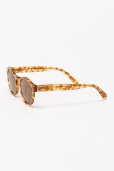 INVU., Ochelari de soare rotunzi ultrapolarizati, Maro inchis/Maro camel, 47-22-145 Standard INVU., Ochelari de soare rotunzi ultrapolarizati, Maro inchis/Maro camel, 47-22-145 Standard