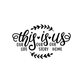 Sticker Decorativ Citat “This is..”, 47×80 cm, Negru, Oracal Sticker Decorativ Citat “This is..”, 47×80 cm, Negru, Oracal