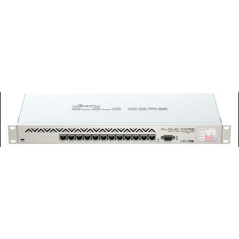 Router wireless MikroTik MT CCR1016-12G, 12xGIg LAN, port USB Router wireless MikroTik MT CCR1016-12G, 12xGIg LAN, port USB