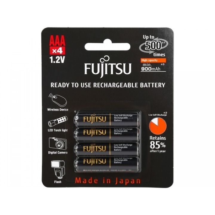 Акумулаторни батерии Fujitsu HR-4UTHCEX (4B) - 4 броя в блистер