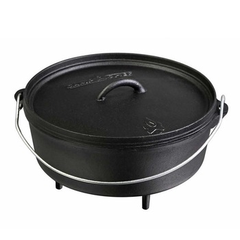 Ceaun din fonta cu capac - cuptor olandez Camp Chef 30 cm 5,6 litri CC-SDO12 Ceaun din fonta cu capac - cuptor olandez Camp Chef 30 cm 5,6 litri CC-SDO12