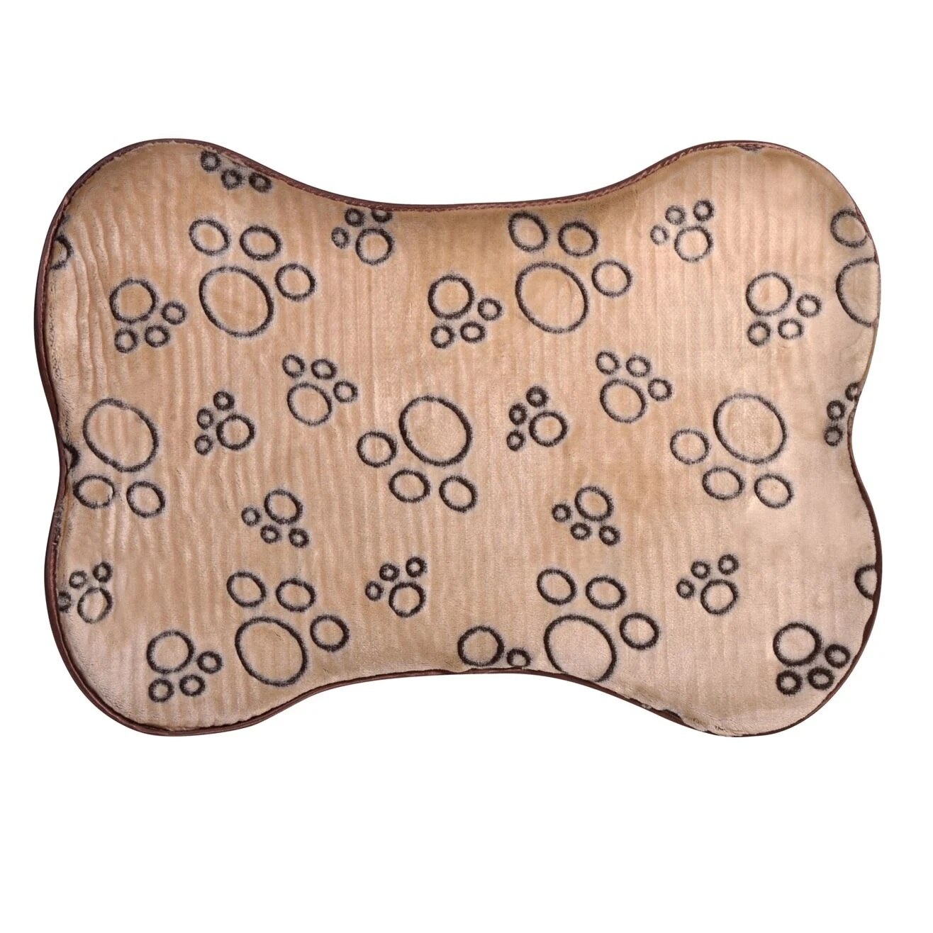 Covor pentru caini Edea, Poliester, 58 x 42 cm, Bej