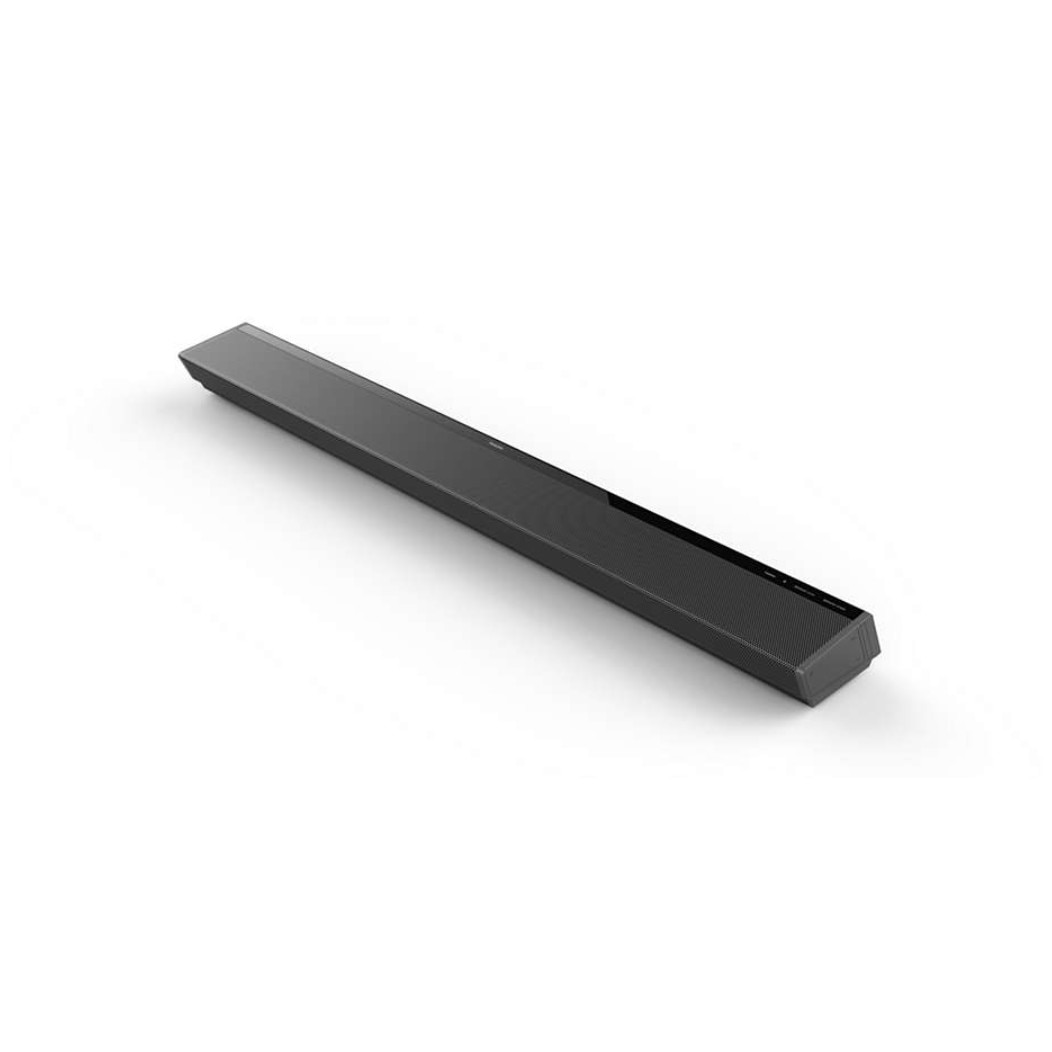 Soundbar audio Philips cu Subwoofer wireless 3.1 CH, Dolby Atmos, Putere 320 W, 2 X HDMI si HDMI ARC, Conexiune bluetooth, Mod Standby, Negru