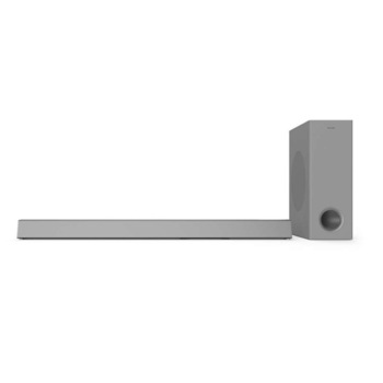 Soundbar Philips cu Subwoofer wireless 3.1 CH, Tehnologie Audio Dolby Digital, Putere 300 W, Iesire HDMI ARC, Bluetooth, Montare pe perete, Telecomanda, Gri Soundbar Philips cu Subwoofer wireless 3.1 CH, Tehnologie Audio Dolby Digital, Putere 300 W, Iesire HDMI ARC, Bluetooth, Montare pe perete, Telecomanda, Gri
