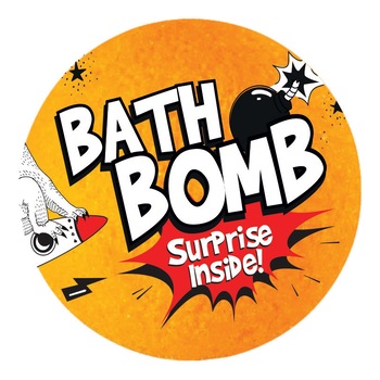 Bomba de baie cu sapun surpriza LaQ, parfum ananas, Portocaliu, 120g, de la 3 ani Bomba de baie cu sapun surpriza LaQ, parfum ananas, Portocaliu, 120g, de la 3 ani