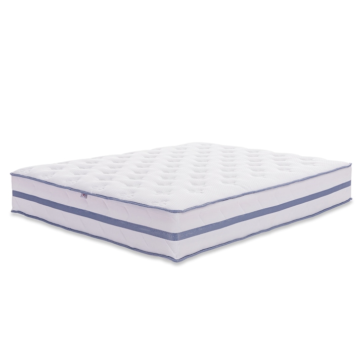Best Sleep Skyline Ortopéd matrac 90X200x30 cm, poliuretán hab és egyedileg csomagolt rugók, közepes szilárdsággal