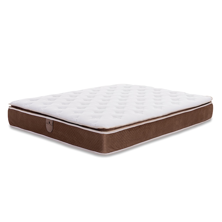 Best Sleep Soul Ortopéd matrac, 180X200x30 cm, poliuretán hab és egyedileg csomagolt rugók, közepes szilárdsággal