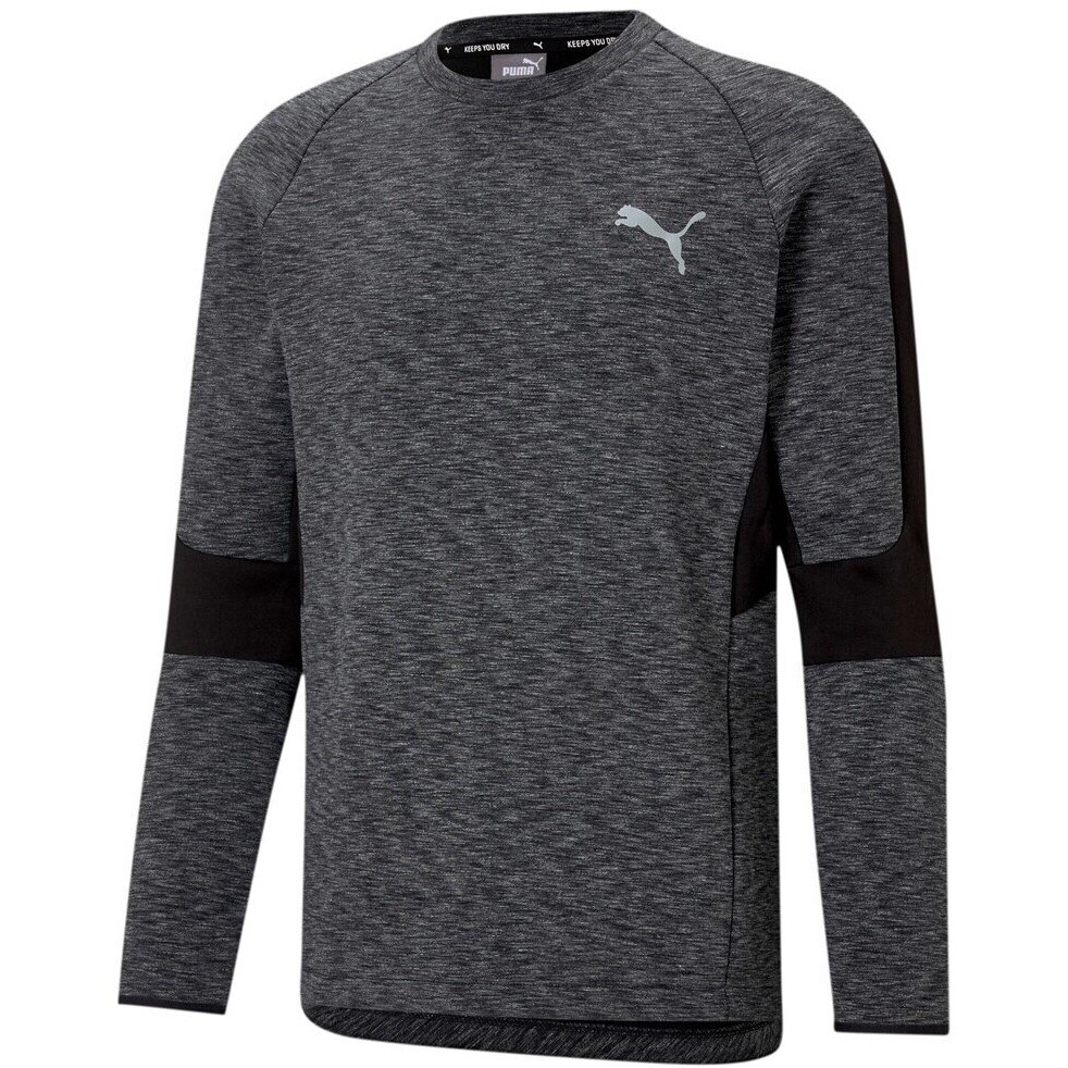 Bluza Puma Evostripe Crew 5858080123604 23604, Gri