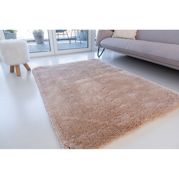 Isabelle Charm plüss shaggy (light beige) szőnyeg 40x70cm Világos Bézs