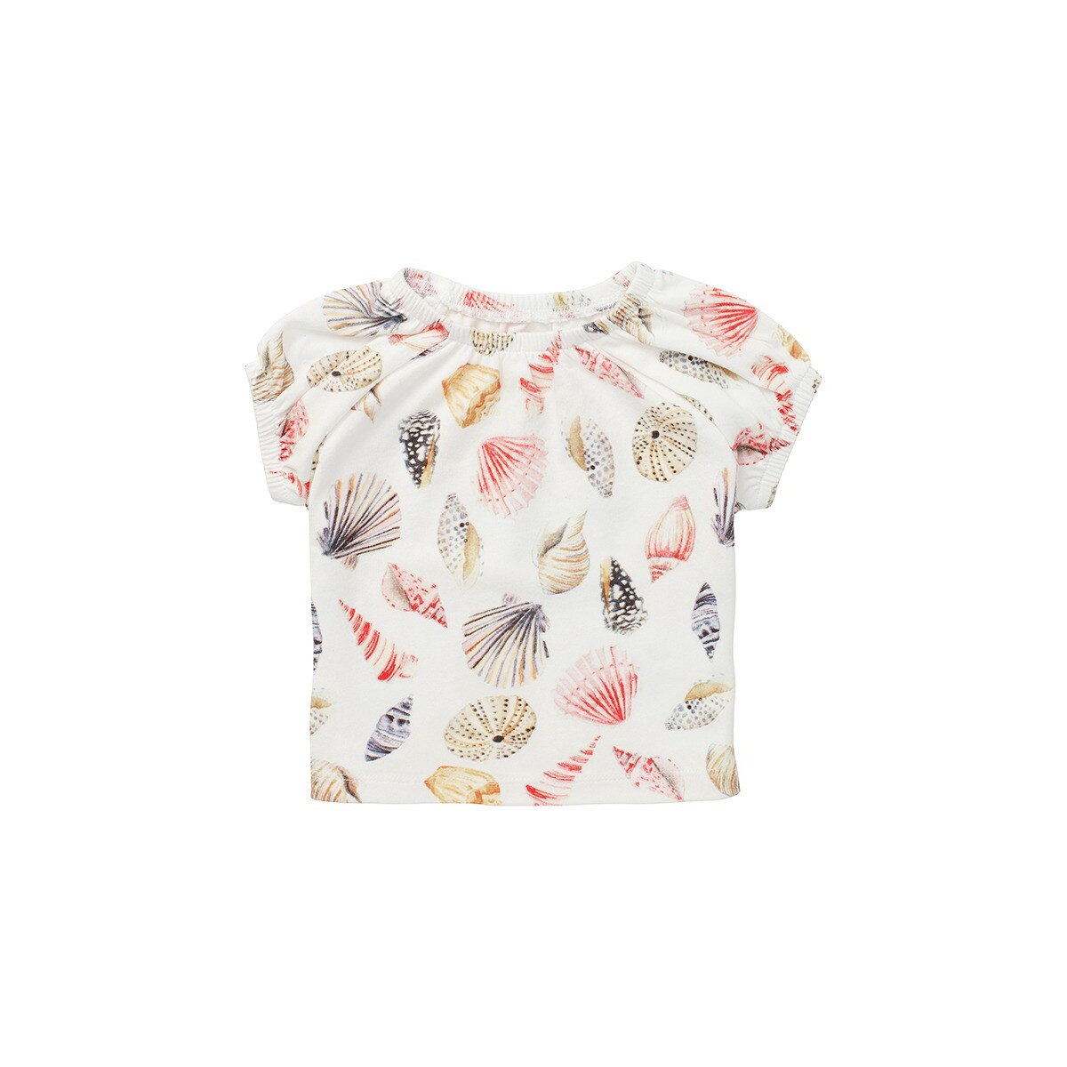 Tricou bebelusi, Noppies, bumbac organic , imprimeu marin , Madera, multicolor