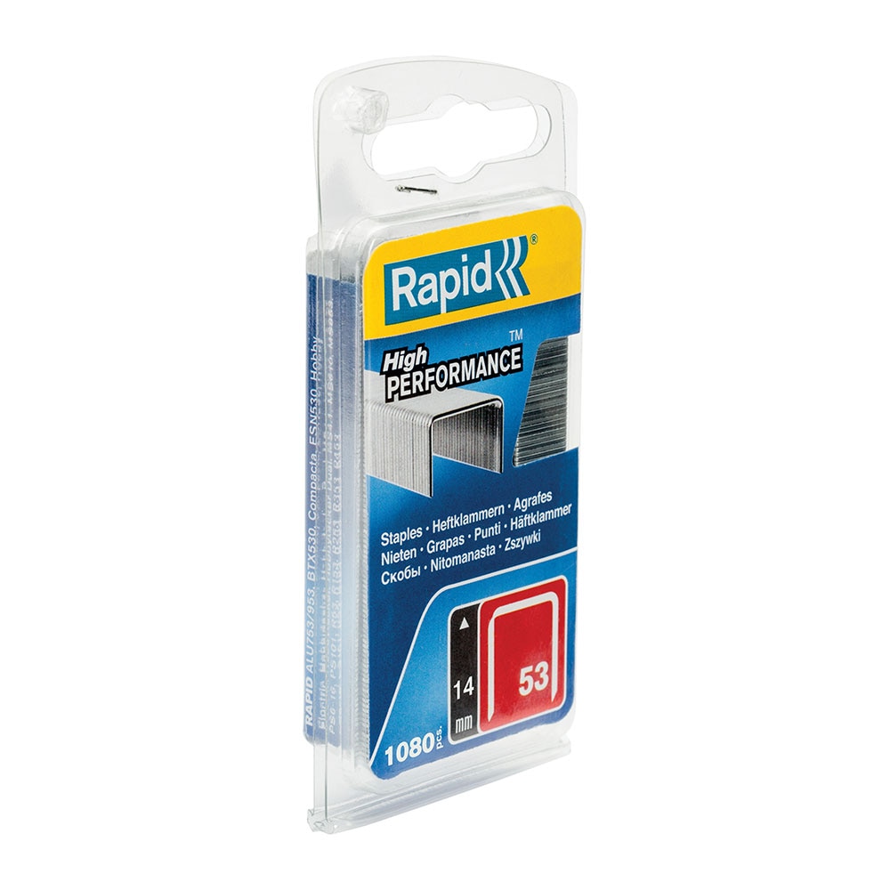 Capse Rapid 53/14, sarma subtire, galvanizate, decoratiuni, 1080/blister 40109506 a