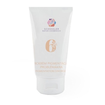 Crema de fata naturala NR.6, Schüssler Natur Cosmedics, pentru probleme de pigmentare, 75 ml Crema de fata naturala NR.6, Schüssler Natur Cosmedics, pentru probleme de pigmentare, 75 ml