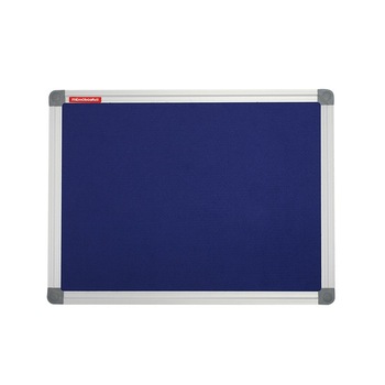 Panou De Afisare Mm Classic Din Pasla Rama Al 900X600 Mm Albastru Panou De Afisare Mm Classic Din Pasla Rama Al 900X600 Mm Albastru
