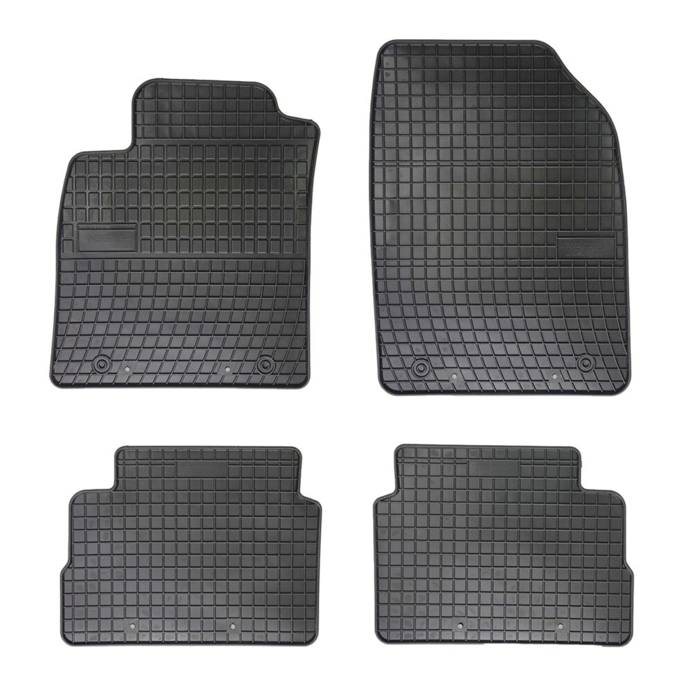 Set covorase AutoLux, cauciuc, pentru Opel Vectra C 2002-2008/Signum 2003-2008, negru, 4 buc