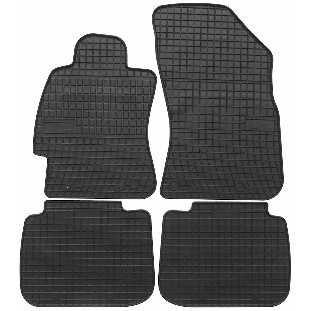 Set covorase AutoLux, cauciuc, pentru Subaru Outback V din 2014-, negru, 4 buc