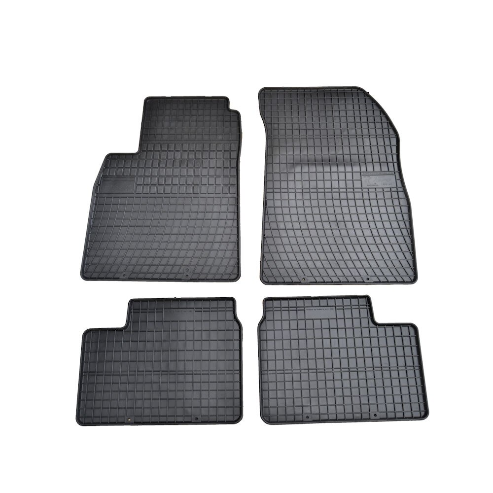 Set covorase AutoLux, cauciuc, pentru Nissan Micra MK13 2010-2016, negru, 4 buc