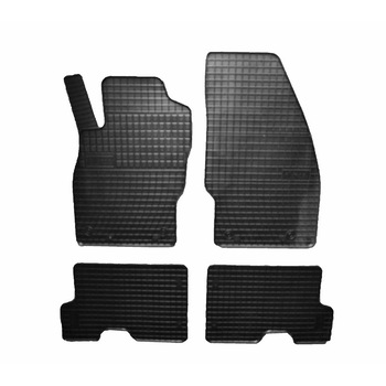 Set covorase AutoLux, cauciuc, pentru Opel Corsa E 2014-, negru, 4 buc Set covorase AutoLux, cauciuc, pentru Opel Corsa E 2014-, negru, 4 buc
