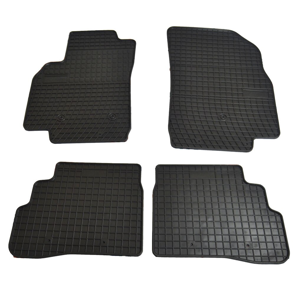 Set covorase AutoLux, cauciuc, pentru Opel Karl 2015-/Chevrolet Spark 2015-, negru, 4 buc