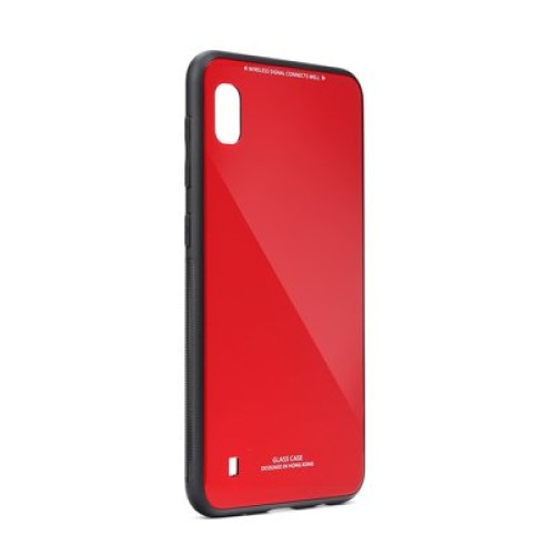 Husa compatibila cu SAMSUNG Galaxy A20e - Luxury Glass Rosu