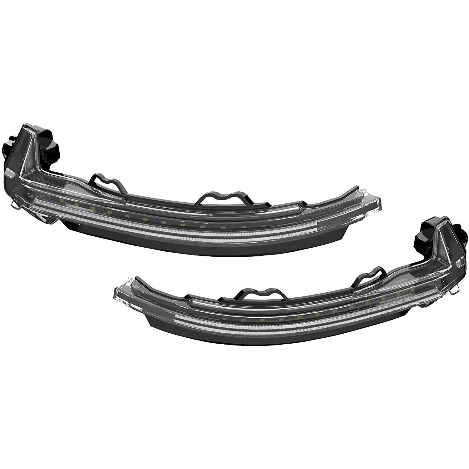 Set 2 module semnalizare dinamica led negru oglinzi AUDI A4 (B9) (2016-) Osram