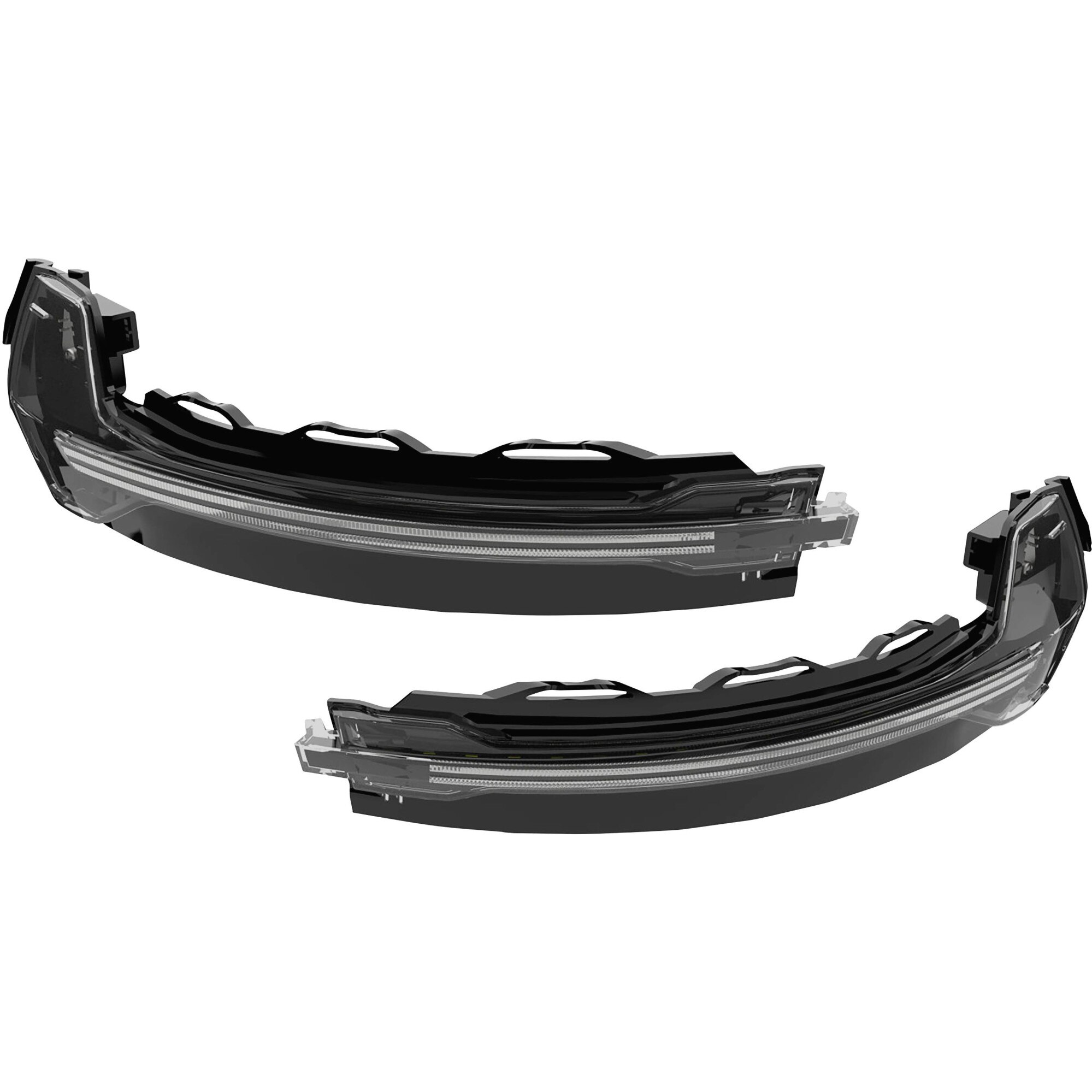 Set 2 module semnalizare dinamica led negru oglinzi AUDI A3 (8V) (2013-) Osram