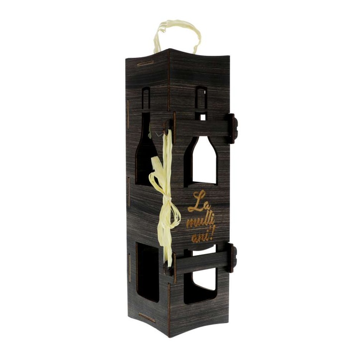 Cutie pentru Vin Lemn Wenge 11x36 cm