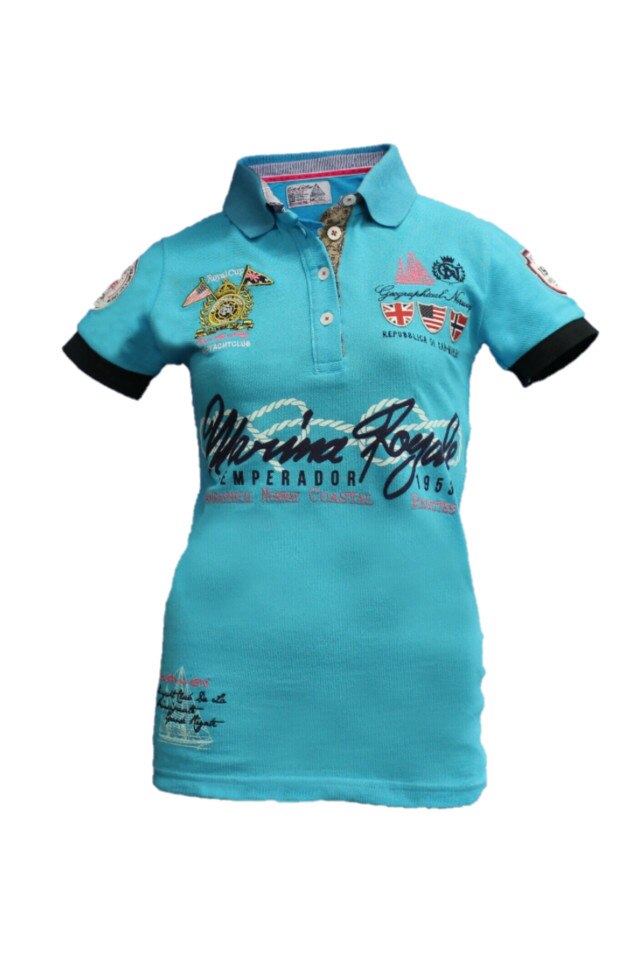 Tricou Dama Geographical Norway Kipawa, Albastru