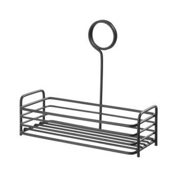Suport recipiente condimente Hendi, metalic, Negru, 205x90x(H)180mm Suport recipiente condimente Hendi, metalic, Negru, 205x90x(H)180mm
