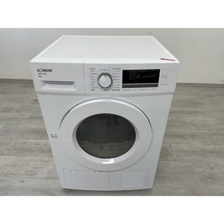 Uscator de rufe Bomann, WTK 7181, capacitate 8 kg, 13 programe, consum redus de energie, filtru scame, functie anti-cute, display LED, alb
