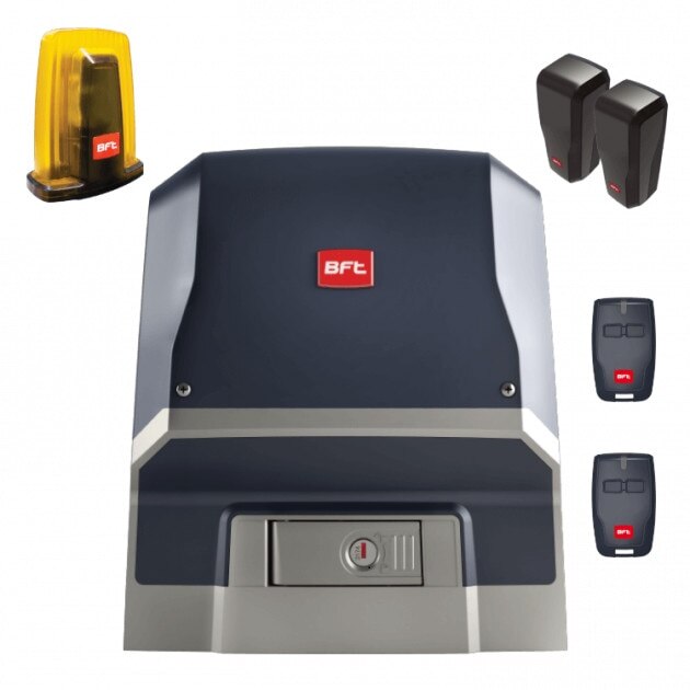Kit automatizare, pentru porti culisante, cu greutatea pana la 1000 kg, Bft Ares Ultra Bt A1000