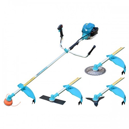 Motocoasa Grand BG-4T, motor 4 timpi, 10000 rpm, Starter manual, 4 accesorii incluse
