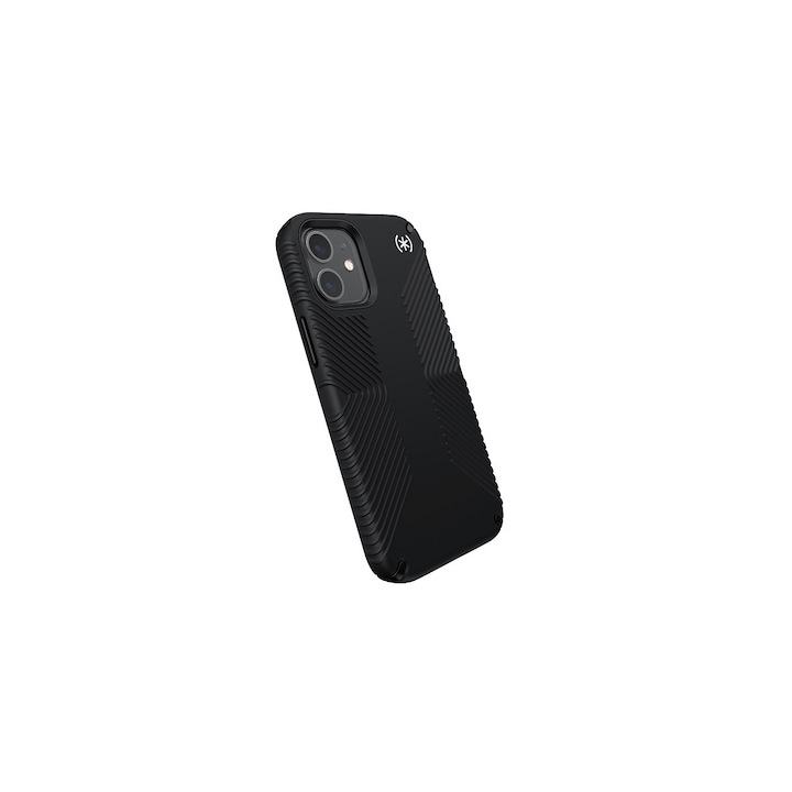 Speck 138475-D143 Presidio2 Grip gumi/szilikon tok iPhone 12 mini készülékhez, fekete