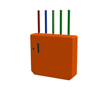 Modul Wi-Fi pentru activarea scenelor Shelly I3, 3 Canale, 8 Actiuni pe buton, Compatibil cu Amazon Alexa si Google Assistant Modul Wi-Fi pentru activarea scenelor Shelly I3, 3 Canale, 8 Actiuni pe buton, Compatibil cu Amazon Alexa si Google Assistant