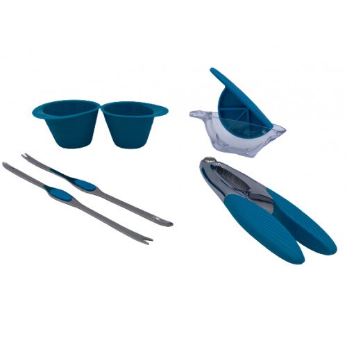 Set de 6 piese pentru fructe de mare