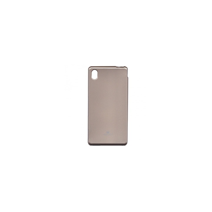 Mercurycase Goospery telefonvédő gumi/szilikon tok Sony Xperia M4 Aqua (E2303) készülékhez, arany