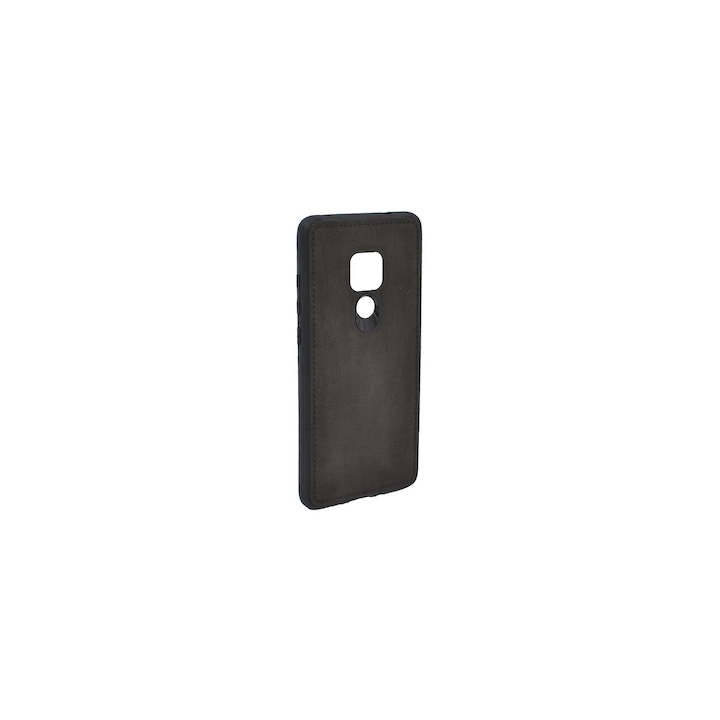 Gigapack gumi/szilikon tok Huawei Mate 20 készülékhez, fekete, szövet mintás