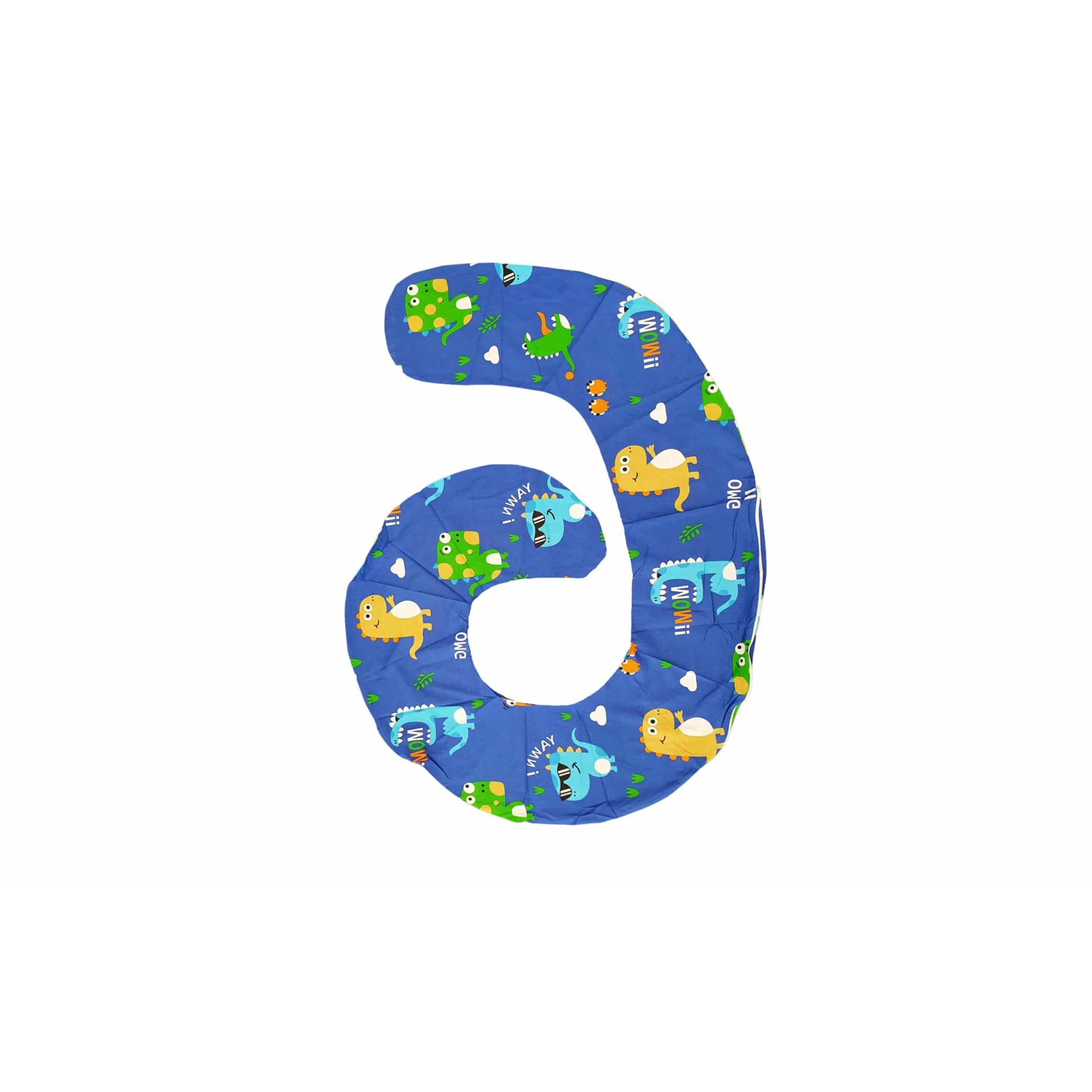 HUSA aditionala pentru Perna de gravide Mami bumbac model Dinozauri