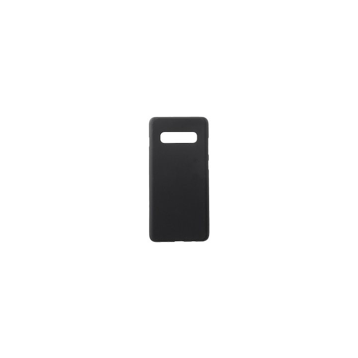 Gigapack telefonvédő gumi/szilikon tok Samsung Galaxy S10 (SM-G973) készülékhez, fekete