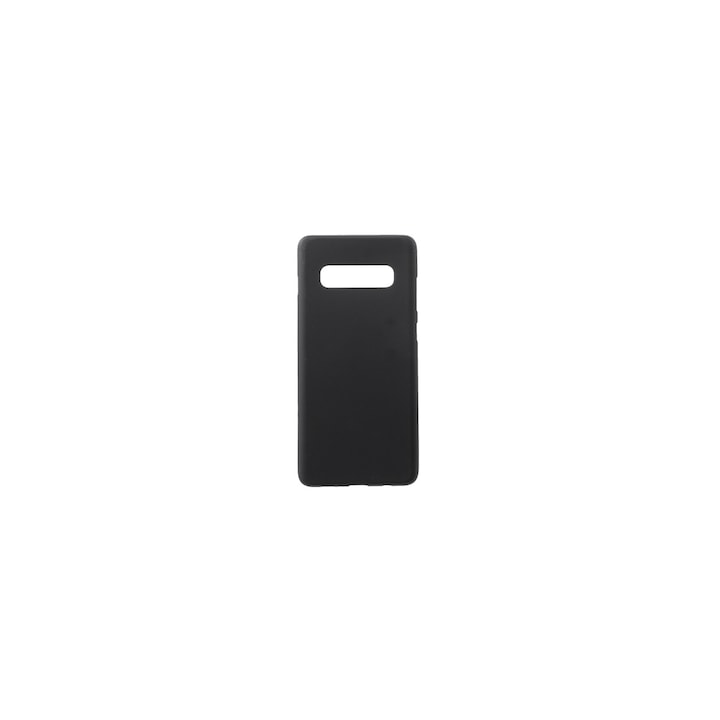 Gigapack telefonvédő gumi/szilikon tok Samsung Galaxy S10 Plus (SM-G975) készülékhez, fekete