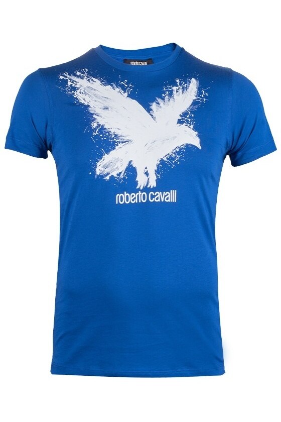 Tricou Barbati Roberto Cavalli T-Shirt HST64FA-51603030, Multicolor, S