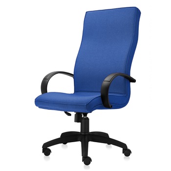 Scaun directorial de birou TRAFFIC CHAIRS SUPER, tapiterie textil ALBASTRU, brate din polipropilena neagra, mecanism balans Scaun directorial de birou TRAFFIC CHAIRS SUPER, tapiterie textil ALBASTRU, brate din polipropilena neagra, mecanism balans