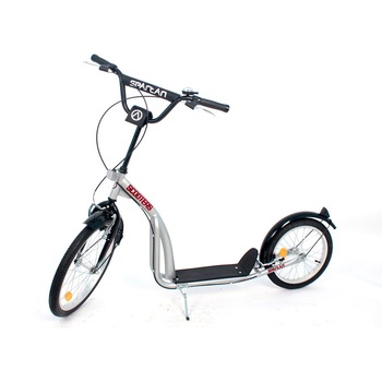 Trotineta Premium Scooter Spartan, alb/negru Trotineta Premium Scooter Spartan, alb/negru