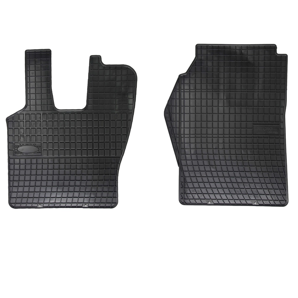 Set covorase AutoLux, cauciuc, pentru Scania Rig 2004-, negru, 2 buc