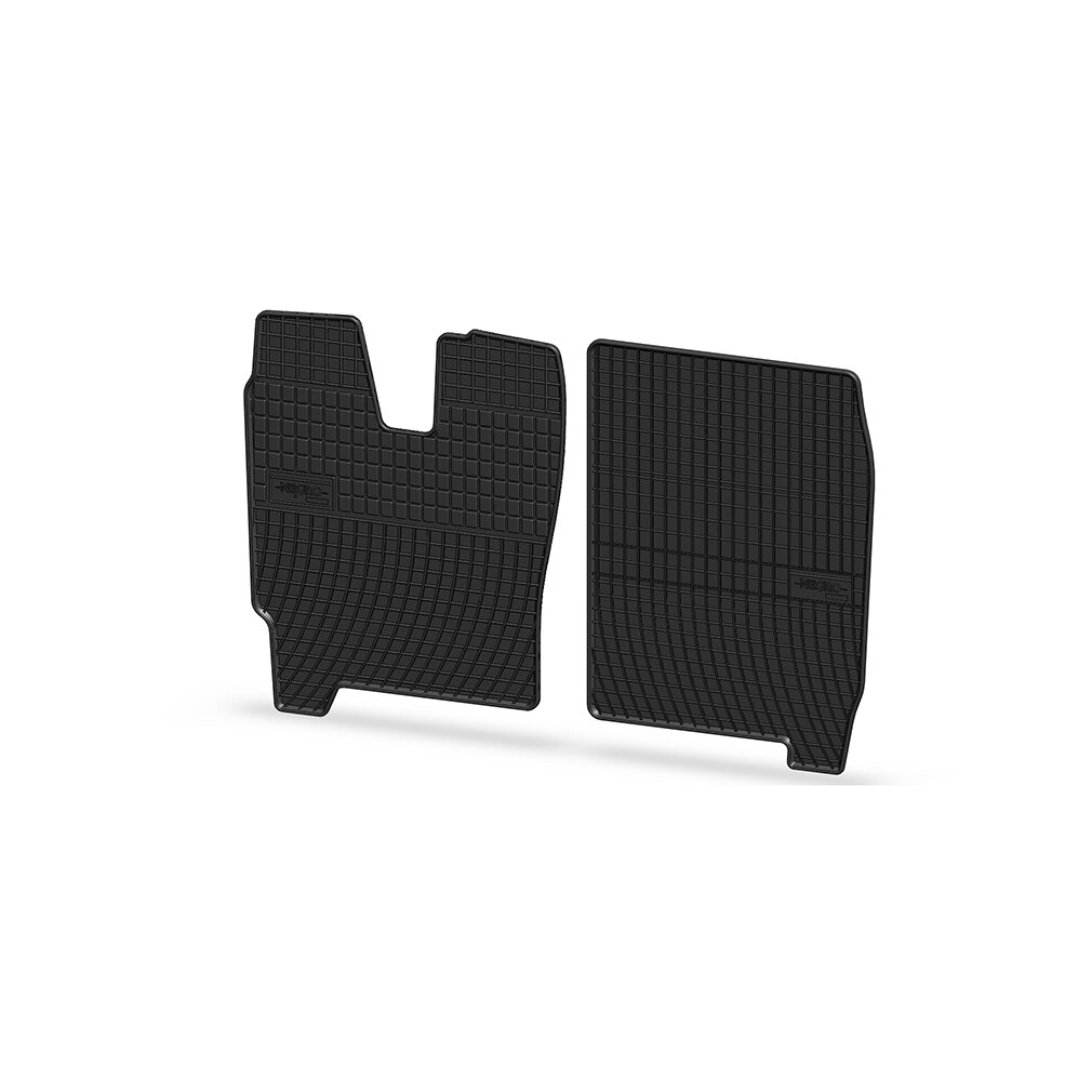 Set covorase AutoLux, cauciuc, pentru Iveco Eurocargo 160 2002-2008/2008-, negru, 2 buc