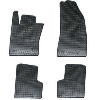 Set covorase AutoLux, cauciuc, pentru Jeep Renegade 2014-/Fiat 500X 2014-, negru, 4 buc Set covorase AutoLux, cauciuc, pentru Jeep Renegade 2014-/Fiat 500X 2014-, negru, 4 buc