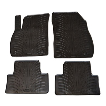 Set covorase Gledring Slovenia, cauciuc, pentru Opel Zafira C 2011-, negru, 4 buc Set covorase Gledring Slovenia, cauciuc, pentru Opel Zafira C 2011-, negru, 4 buc