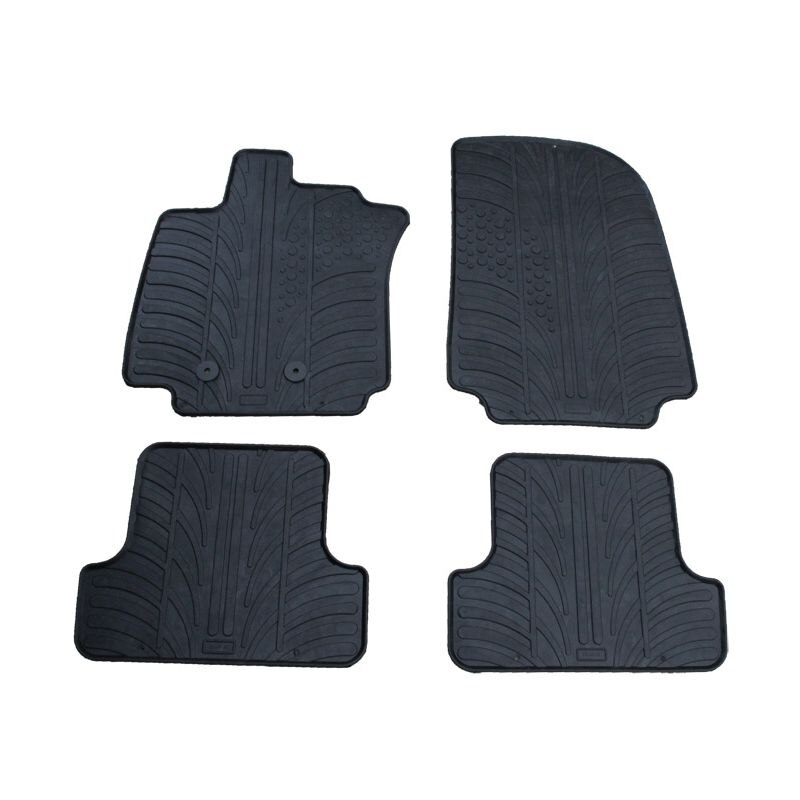 Set covorase Gledring Slovenia, cauciu, pentru Renault Clio 3 2005-2012, negru, 4 buc