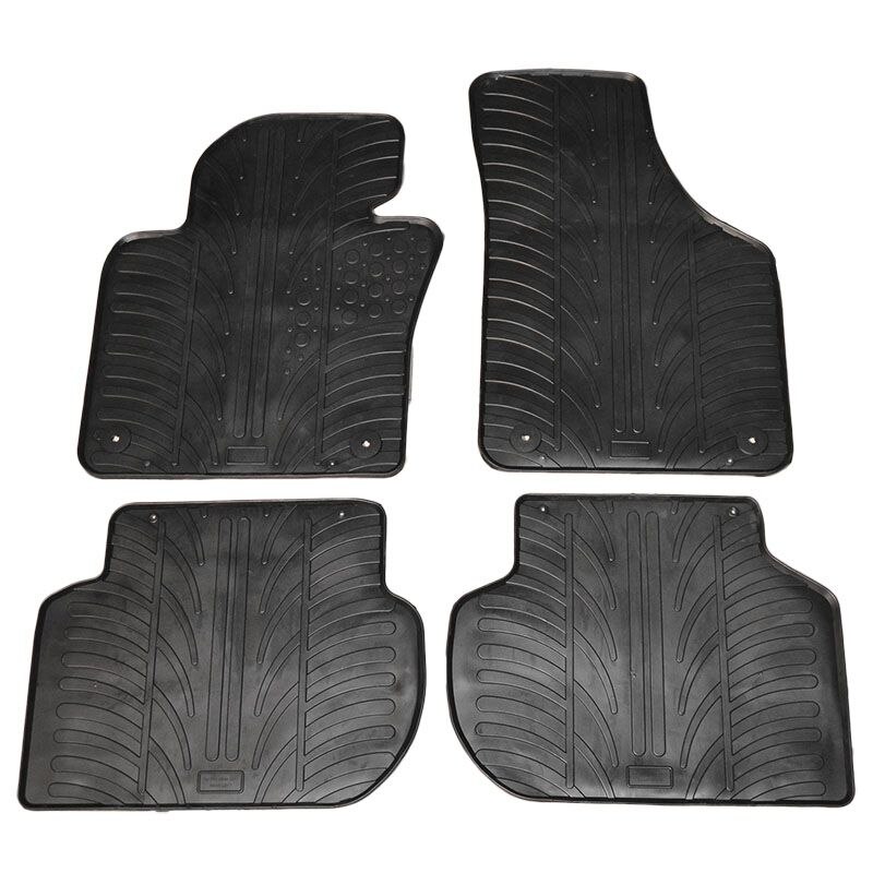 Set covorase Gledring Slovenia, cauciuc, pentru Volkswagen Jetta IV (162) 2010->, negru, 4 buc