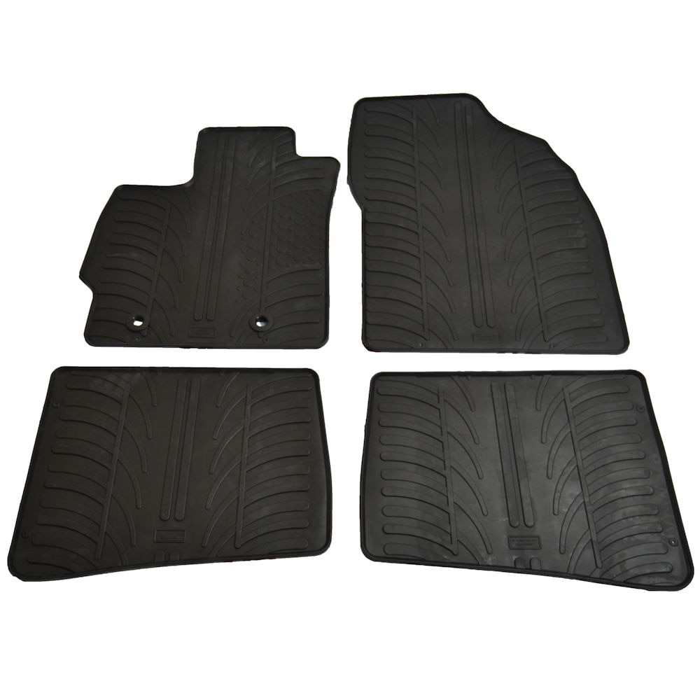 Set covorase Gledring Slovenia, cauciuc, pentru Toyota Prius 3 2009-2012, negru, 4 buc